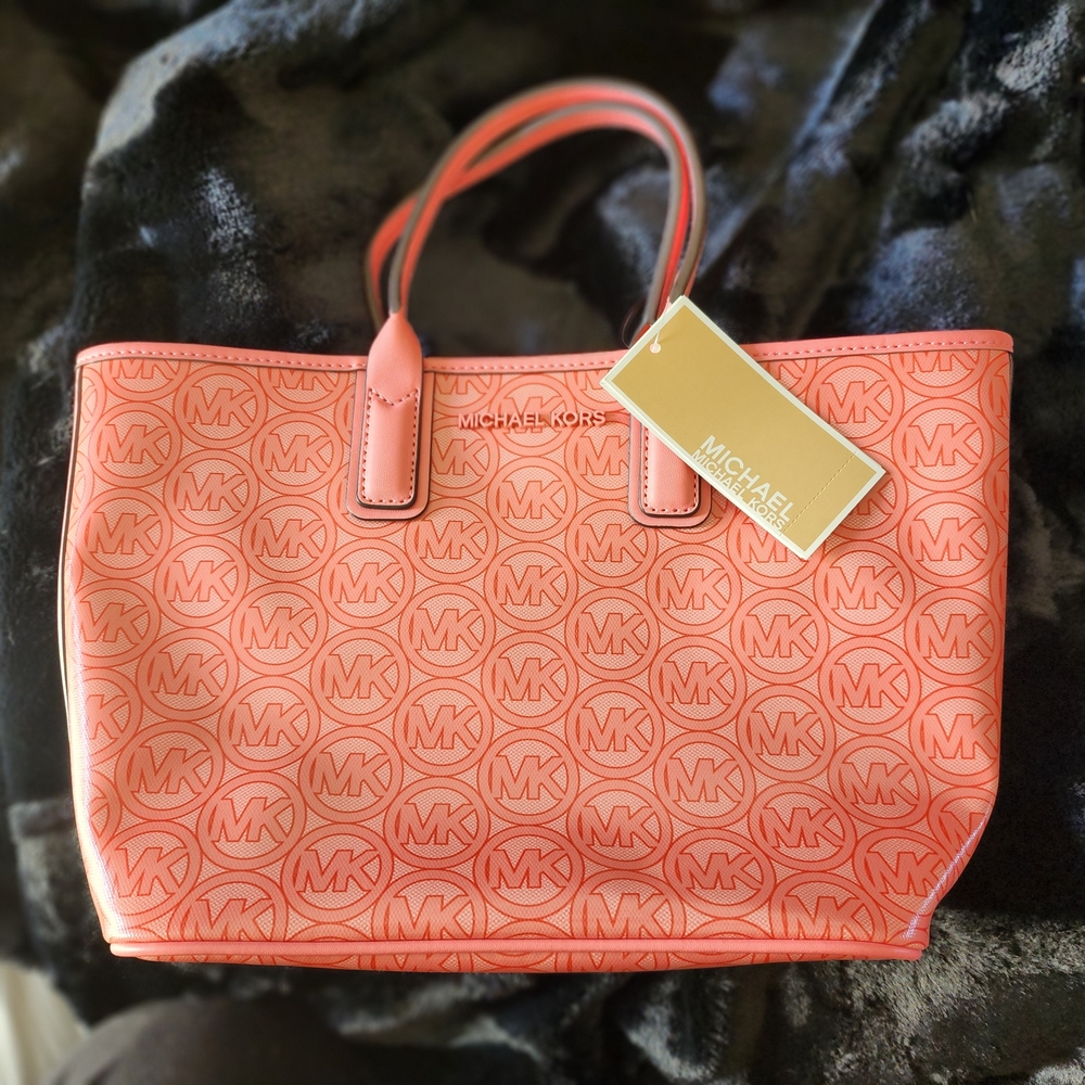 Michael Kors Jodie Small Tote – Coral Pink – NWT